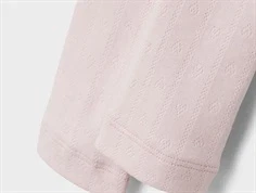 Name It leggings lys violet med hulmønster